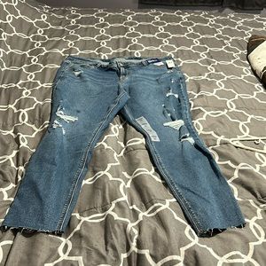 Old Navy Mid-Rise rockstar super skinny